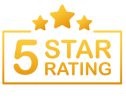 5 start rating